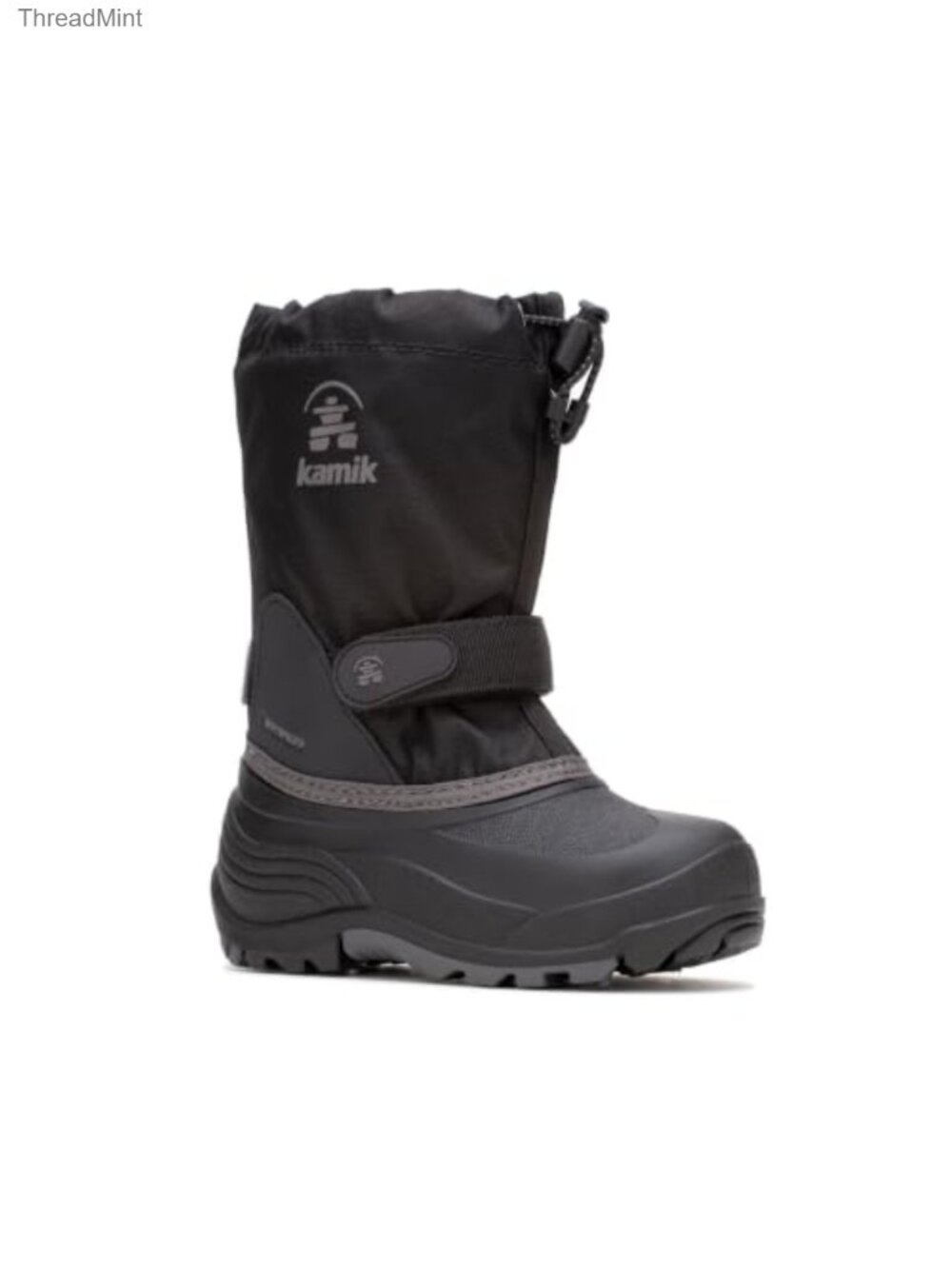Girls Waterproof Seam-Sealed Snow Boots Mid-Calf